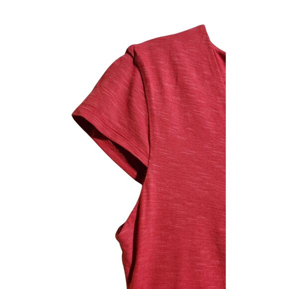 Toad & Co Rosemarie Dress Womens Small V-neck Organic outdoor Camping Cap Sleeve - Picture 4 of 11